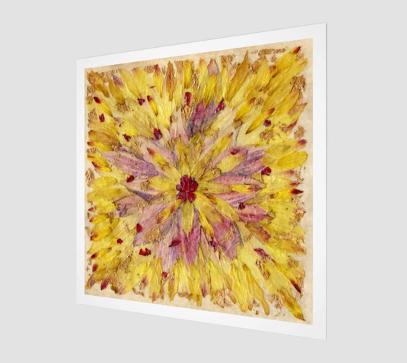 hanging flower art