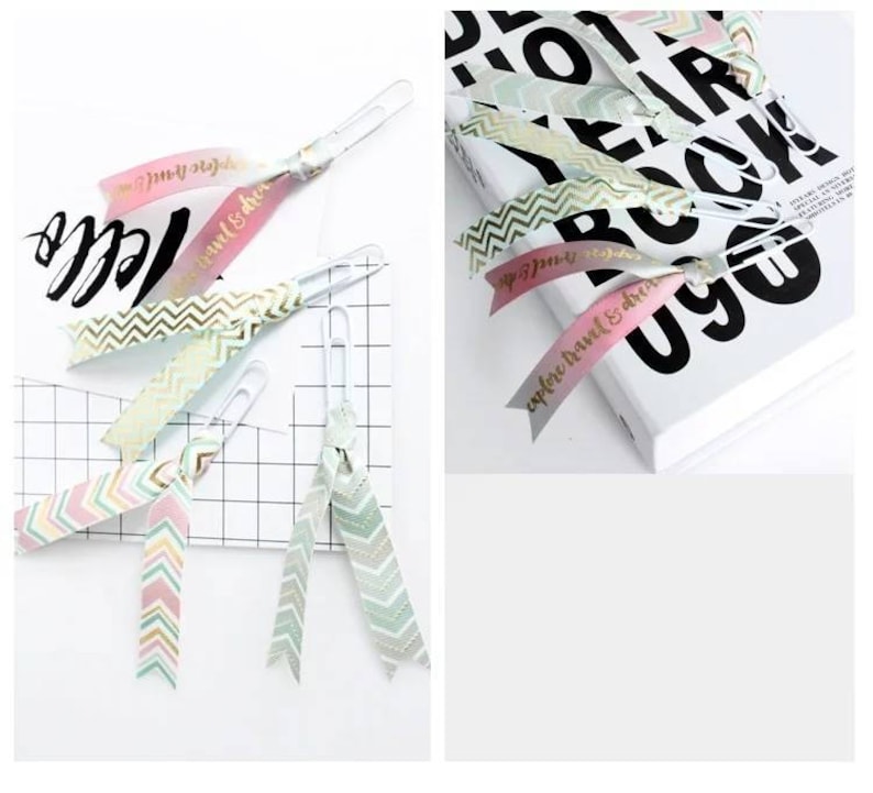 16mm Watercolor Printing Satin Wrapping Ribbons Be the good LBY006