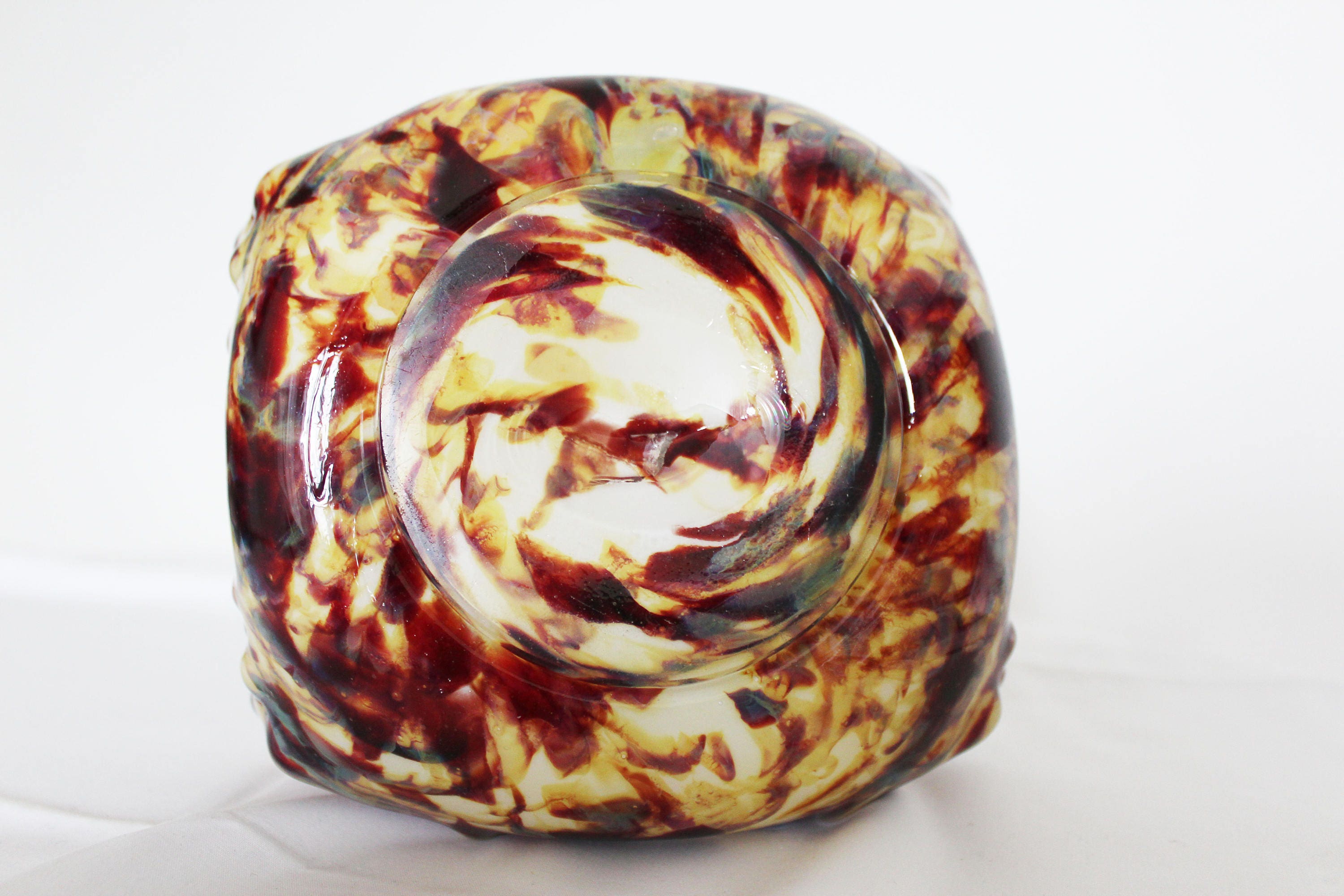 Stourbridge Glass Basket Etsy UK