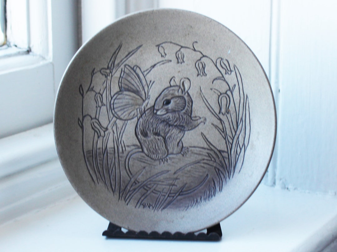 Vintage Poole Pottery Decorative Plate Etsy