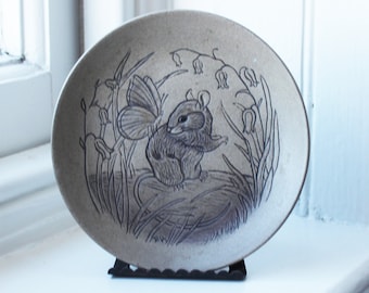 Vintage Poole Pottery Decorative Plate