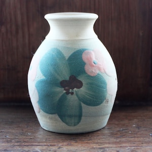 Vintage Hand Made Scottish Stoneware Bud Vase - Milton Studio Pottery