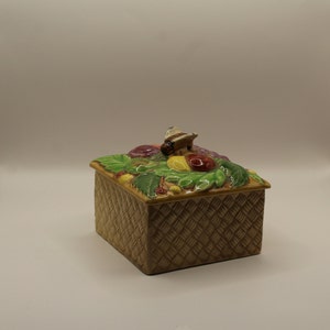 Shorter & Son Ltd, Stoke-on-Trent, mooie keramische dekseldoos