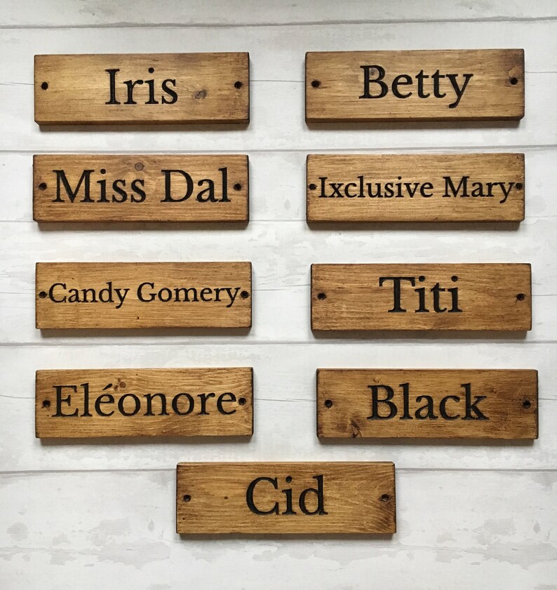 Horse Name Sign, Horse Stable Sign, Horse Name Plate, Stable Plaque, Rustic Horse Sign, Stable Door Signs, Horse Stall Sign, Wood Horse Sign image 1