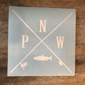 PNW window decal