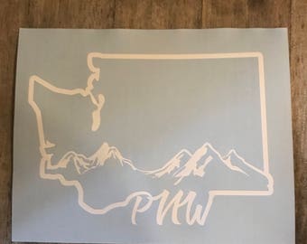 Washington state pnw decal