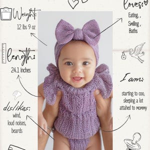 baby mileston template monthly milestons editable monthly milestone template baby announcement month milestones for baby milestone month