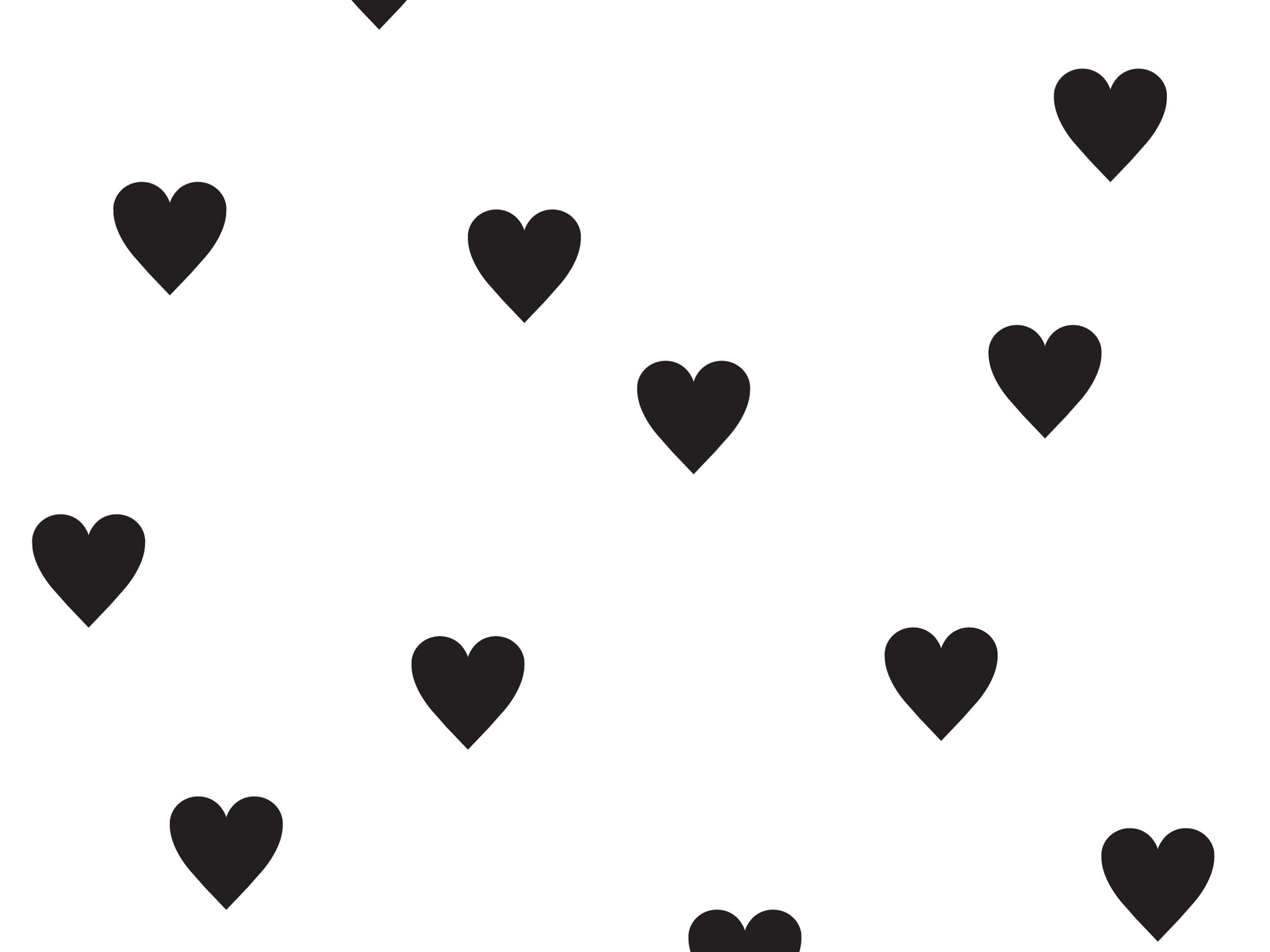 Scattered Heart Pattern Valentine's Day Printable | Etsy