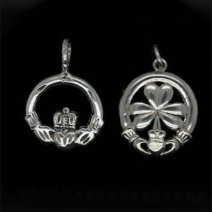 Claddagh Charms - Irish Charms, Silver
