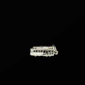 Vehicle Charm - Rail Train Charm, Silver