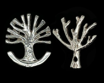 Tree of Life Charm/Pendant - Nature Charm, Silver