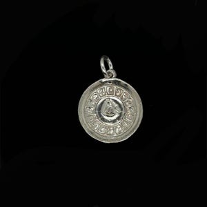 Roulette Wheel Charm - Games Charms, Silver