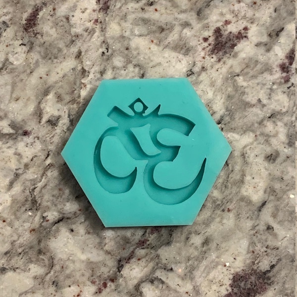 Small Om / Aum Symbol Silicone Mold