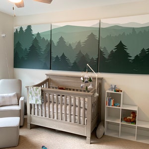 Canvas Wall Art / Canvas Prints / Large Canvas Prints / Mountain Wall Art / Nursery Wall Decor / Kids Wall Art