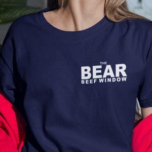 The Beef Fenster Das Original Rind von Chicagoland Unisex T-Shirt Foodie Halloween Kostüm Bear