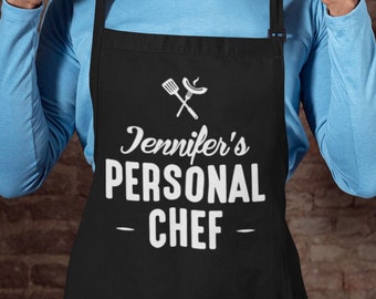Grembiule Da Cucina Divertente Per Uomo 'Chef Ha Sempre Ragione', Con Doppia Tasca, Regolabile, Leggero, Regalo Per La Festa Del Papà E Compleanni - 2