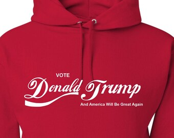 Stem Donald Trump 2024 grappige verkiezing Unisex hoodie sweatshirt