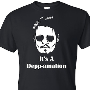 It&#39;s A Depp-amation Johnny Depp Unisex T-Shirt
