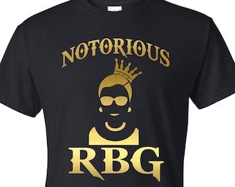 Beruchte RBG Ruth Bader Ginsburg Unisex T-Shirt
