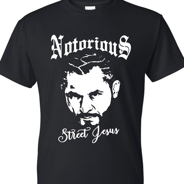 Notorious Street Jesus Unisex T-Shirt Shirt MMA