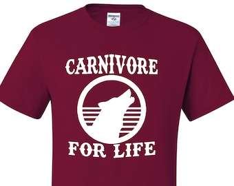 Carnivore For Life Carnivore Diet Unisex T-shirt