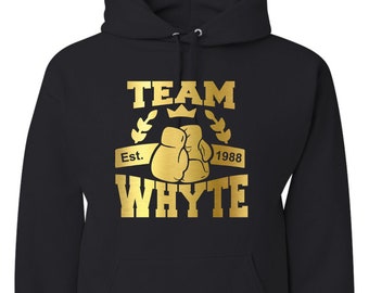 Team Dillian Whyte Boxing Hoodie Hooded Sweatshirt