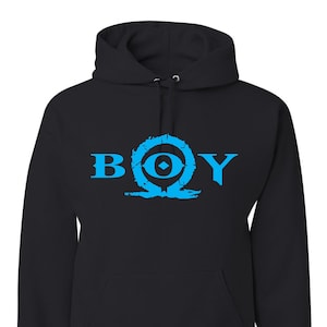 Boy Kratos atreus Axe Unisex Hoodie Sweatshirt Adult and Kids Size