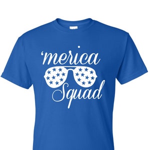 merica Squad USA July 4th America Unisex T-Shirt