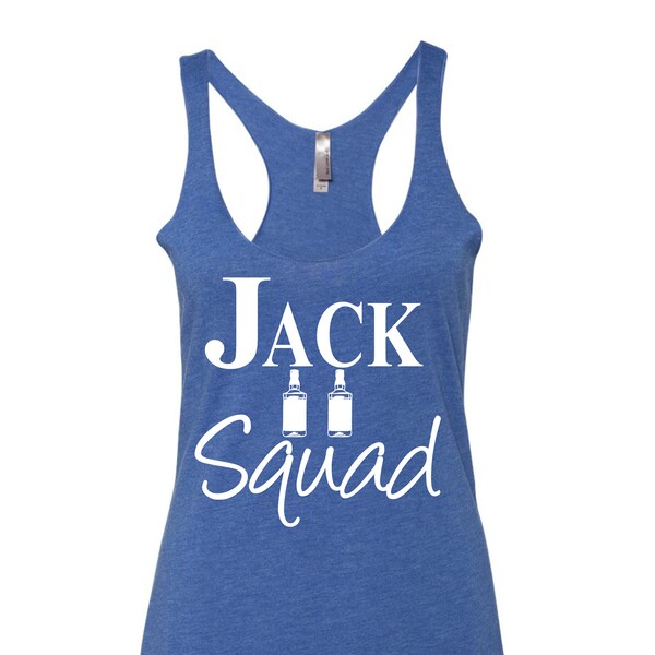 Jack Squad USA July 4th America Women's Triblend Racerback Tank Top