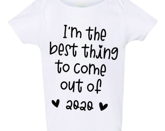 Best thing to come out of 2020 Funny Baby Bodysuit Breastfeeding Baby Funny Baby Clothes Funny Unisex Baby shirt