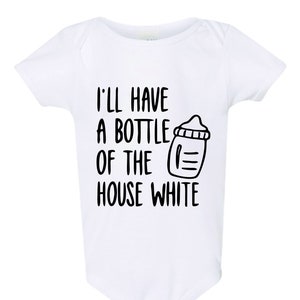 Ich habe eine Flasche des Hauses weiß lustige Baby Stillen Baby lustige Baby Kleidung lustige Unisex Baby Body Shirt