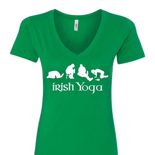 Irish Yoga T Shirt Etsy