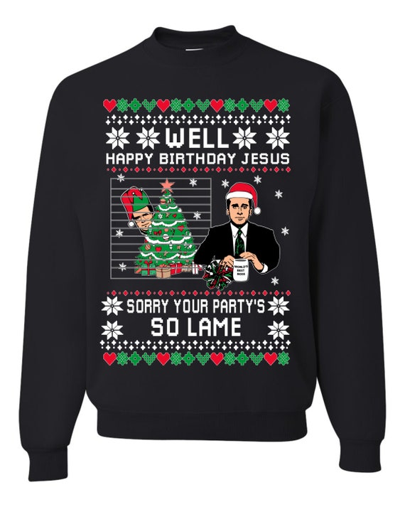 The Office T Shirts Michael Scott Holiday Sweater Fresh Prince