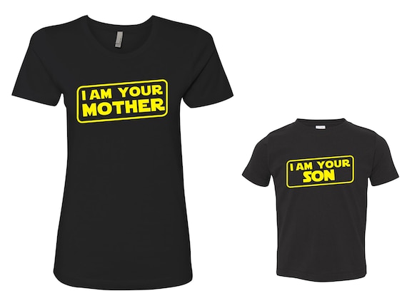 Son Matching Mother And Son T-Shirts