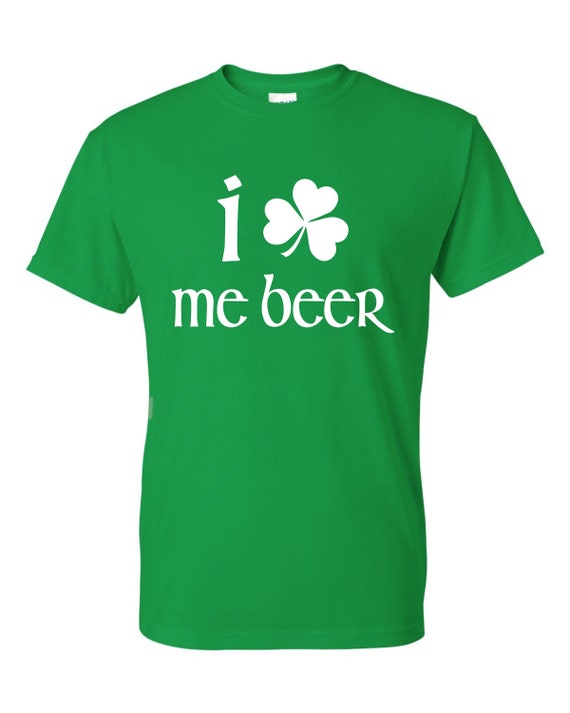 I Love Beer Shirt St Patricks Day Irish Shamrock T-Shirt I Love Beer Shirt St Patricks Day Irish Shamrock T-Shirt
