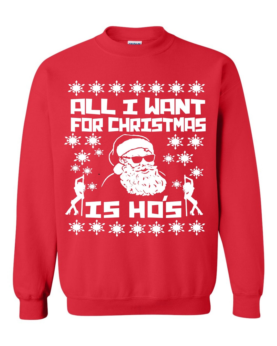 All I Want for Christmas is Ho's Funny Ugly Christmas - Etsy