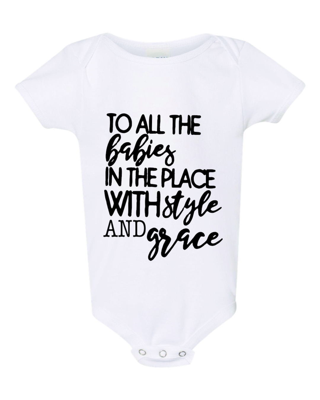 To All The Babies Baby Shower Gift Funny Baby Gift Rap Lyrics Style and