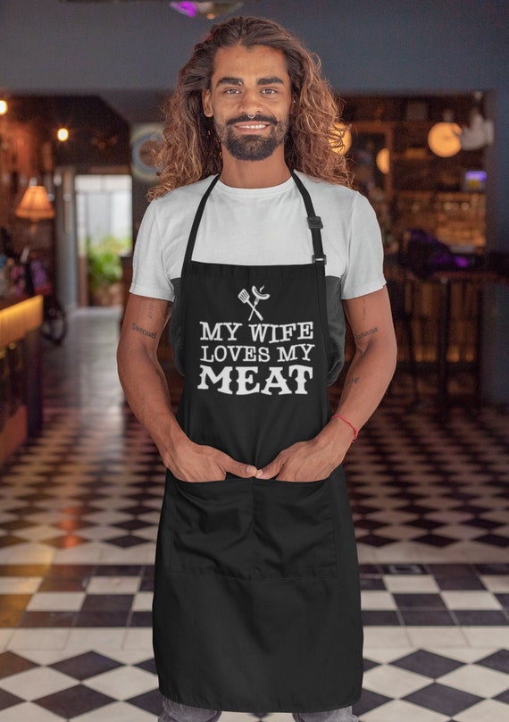 Funny Aprons for Men Women,Gifts For Men,Birthday Gifts For  Husband,Wife,Dad,Mom,Kitchen Chef Cooking BBQ