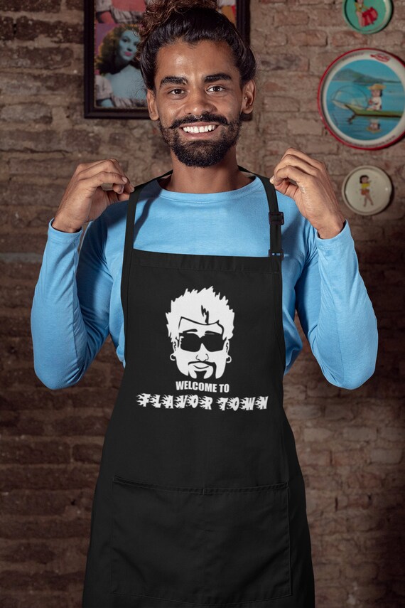 HUMAN MADE MINOR FIGURES APRON キッチン エプロン Funny Guy Fieri Apron Flavor Town Full Length With Pockets