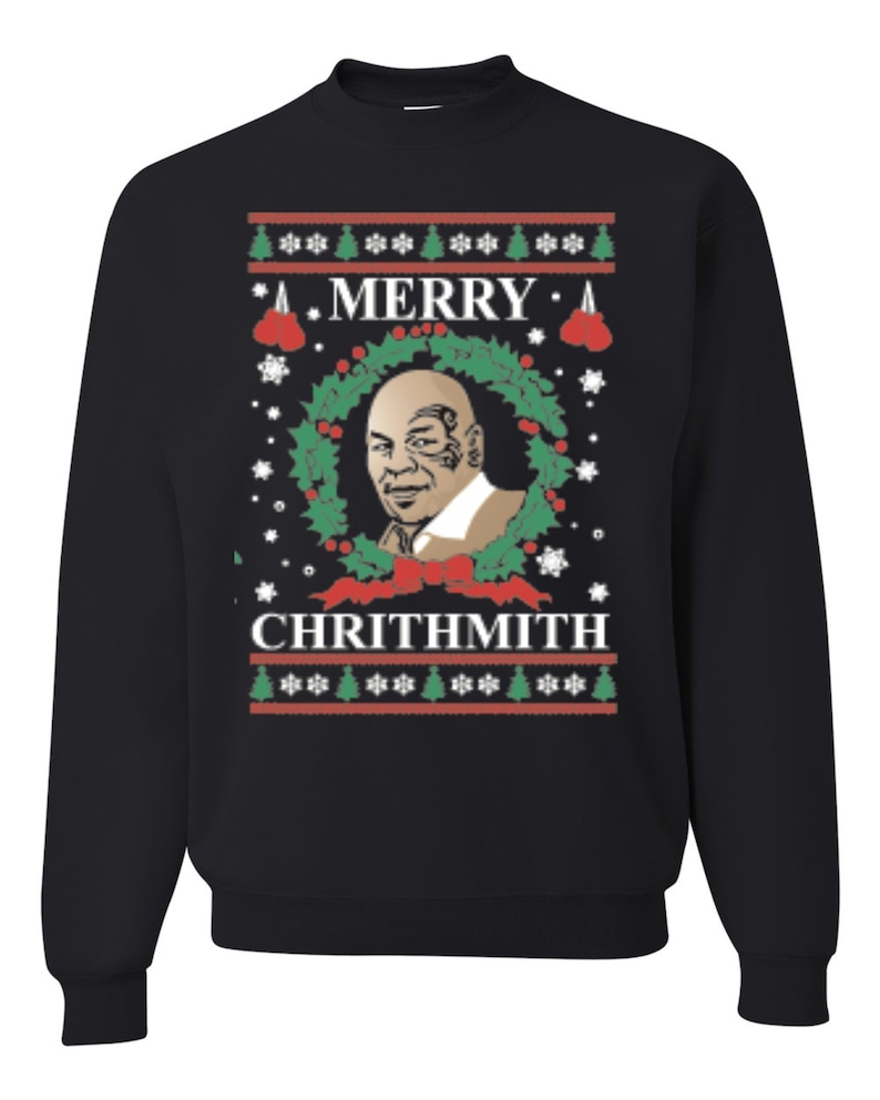 ugly christmas sweater tyson