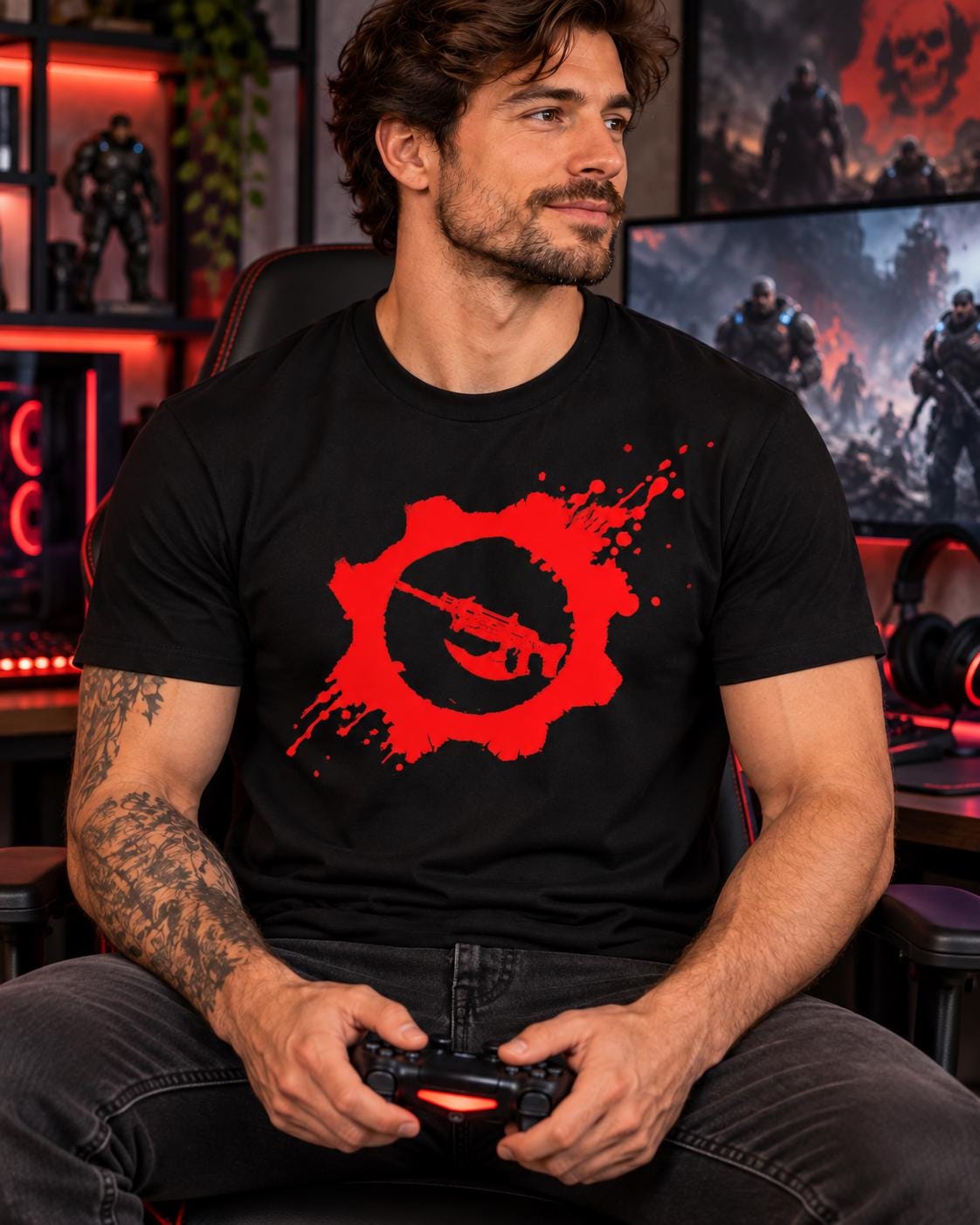 Gears of War T Shirt - Etsy