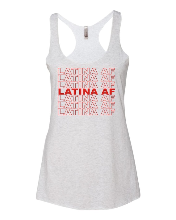 Womens Latina Af Tank Top Womens Latina Af Tank Top