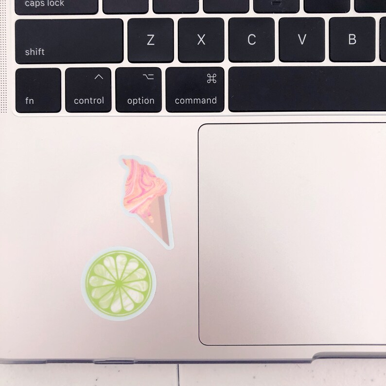 Pastel Sticker Set Food Sticker Sheet Popsicle Apple Etsy