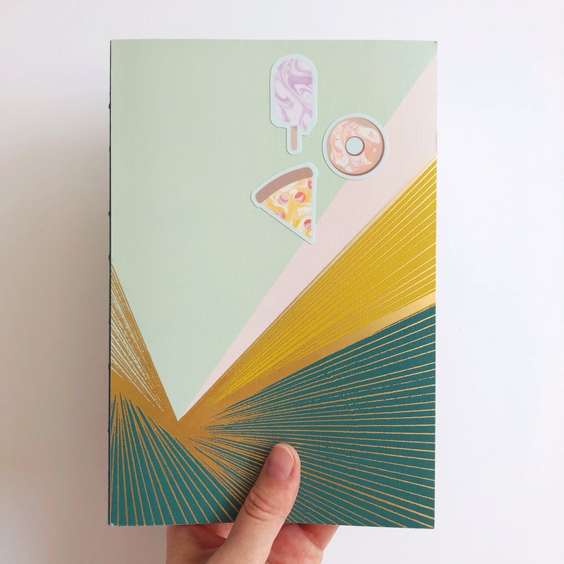 Pastel Sticker Set Food Sticker Sheet Popsicle Apple Etsy