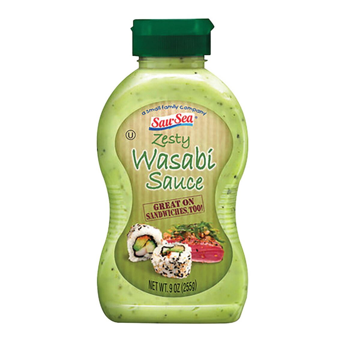 Zesty Wasabi Sauce Gluten Free Kosher 9oz Bottle Etsy
