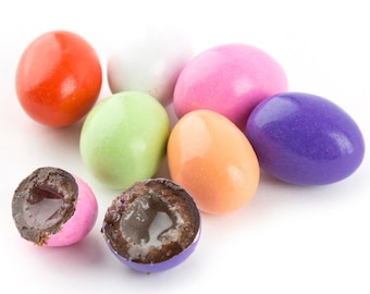 Fruit Cordial Eggs - Dipped In Dark Chocolate - Delicious Fruit Cordial Eggs Easter Candy