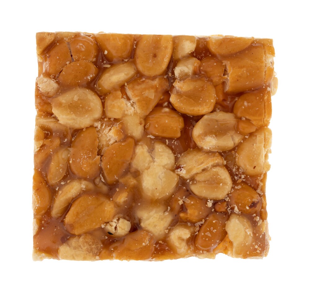 Peanut Crunch Bar Sesame Brittle Honey Sesame Bars Crunch Etsy