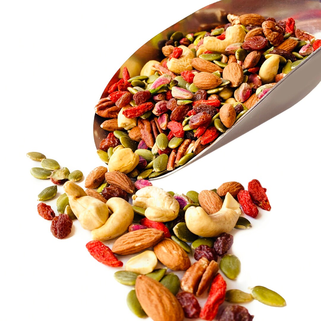 Goji Berry Trail Mix Dried Goji Berries Healthy Snacks Natural