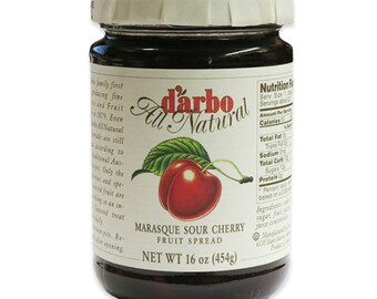 Marasque Sour Cherry (Marasque Sour Cherry Fruit Spread) - 16Oz - Premium Quality Sour Cherry