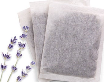 Dried Lavender Sachet Bags - 18  Packs of Lavender Sachets for Drawers and Closets -  Dried Lavender Flowers Sachets for Clothes and Car